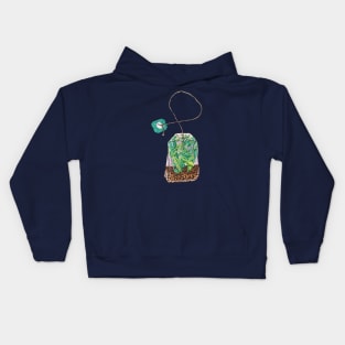 Tea Bag Terrarium Kids Hoodie